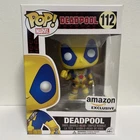 Funko Pop Deadpool #112 Deadpool (Yellow & Blue Amazon Exclusive)
