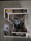 Funko Pop! Delux Game Of Thrones No 74 night King On The Iron Throne Special Ed