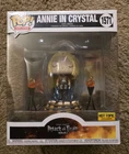 Funko Pop Deluxe #1571 Annie In Crystal Attack On Titan AoT Hot Topic