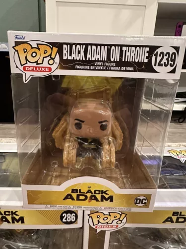 Funko Pop! Deluxe DC Comics Black Adam on Throne #1239