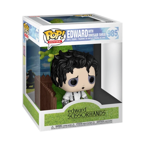 Funko Pop! Deluxe: Edward Scissorhands - Edward with Dinosaur Shrub #985