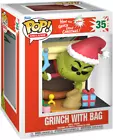 Funko Pop! Deluxe | How the Grinch Stole Christmas | Grinch with Bags 35 Crease