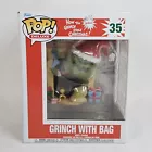 Funko Pop Deluxe How The Grinch Stole Christmas Grinch With Bag Vinyl Figure #35