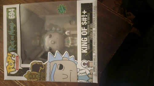 Funko Pop! Deluxe: Rick and Morty - King of S#!+ #694