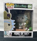 Funko Pop! Deluxe: Rick and Morty - King of S#!+ #694