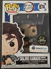 Funko Pop! Demon Slayer Tanjiro Kamado #874 Glow Chase W/Protector
