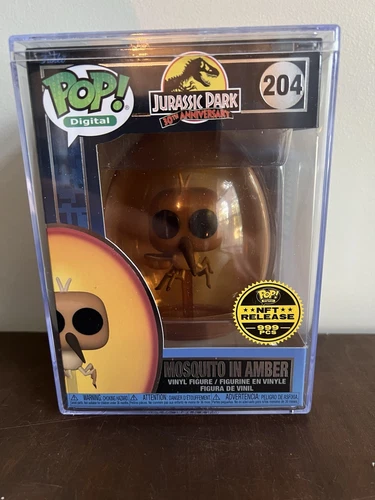 Funko Pop Digital #204 Mosquito in Amber Jurassic Park 30th Anniversary
