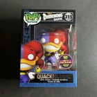 Funko Pop Digital 315 Quackerjack Darkwing Duck Disney Afternoon LE 2100