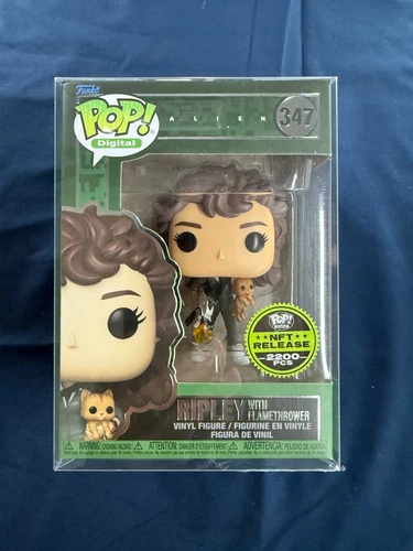 Funko Pop Digital Alien #347 Ripley with Flamethrower Legendary LE 2200 Pieces