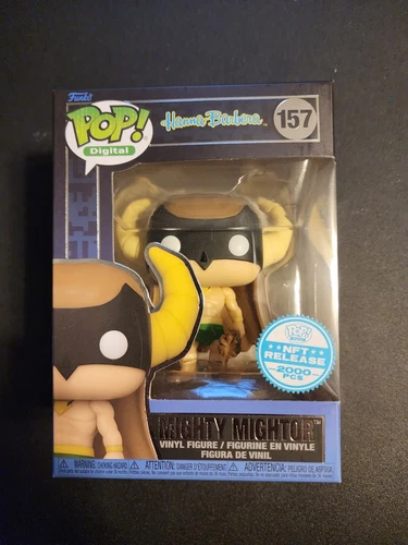 Funko Pop Digital: Hanna-Barbera - Mighty Mightor #157 N F T LE 2000 PCS