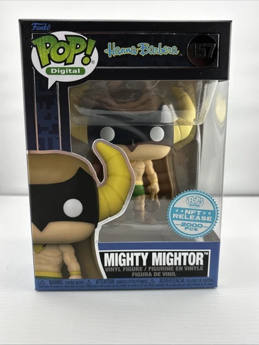 Funko Pop! Digital Hanna Barbera Mighty Mightor Limited Edition 2,000 Pcs