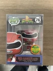 Funko Pop! Digital Mighty Morphin Power Rangers - Red Ranger # 76 Dragon Shield
