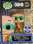 FUNKO POP  DIGITAL PORKY PIG as ROBIN #197 DC WB Warner Bros. 100TH LE 1300