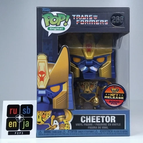 Funko Pop! Digital Retro Toys Transformers Cheetor 2,000 Pcs #266
