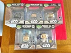 FUNKO POP DIGITAL STAR WARS SERIES 1 - Darth Vader, C-3PO, Emporer, Luke & Leia