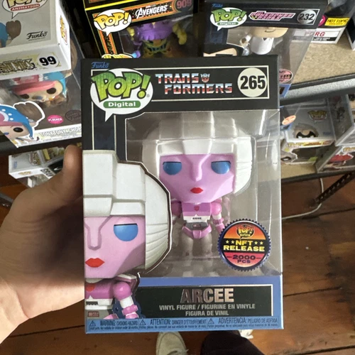 Funko Pop Digital Transformers Arcee Legendary #265 LE 2000
