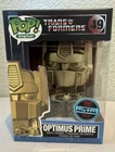 Funko Pop Digital Transformers Optimus Prime (Gold) #49 LE of 999 In Protector