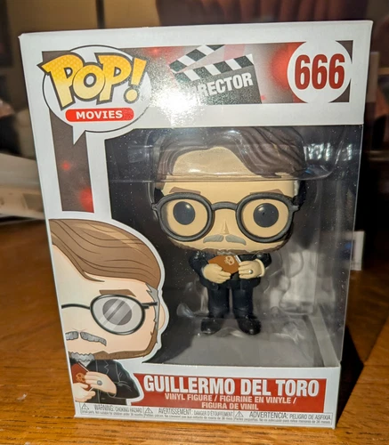 Funko POP! Director GUILLERMO DEL TORO #666 VAULTED! Vinyl Figure