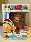Funko Pop! Disney #1130 Tigger (Flocked) Amazon Exclusive with Protector