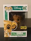 Funko Pop! Disney #85 Simba (Flocked) Hot Topic Exclusive with Protector