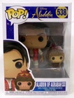 Funko Pop! Disney Aladdin 538 Aladdin Of Agrabah With Abu Vinyl Figure New