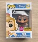 Funko Pop Disney Aladdin Abu Flocked #353 + Free Protector