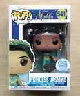 Funko Pop Disney Aladdin Princess Jasmine Diamond Glitter + Free Protector