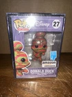 Funko Pop Disney ART SERIES Donald Duck #27 Vinyl Exclusive Hard Case Sealed
