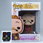 Funko Pop! Disney Beauty and the Beast Cogsworth #1133