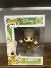 Funko Pop! Disney Beauty and the Beast Lumiere #93 Vinyl Figure [Light Dmg]