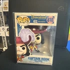 Funko Pop Disney Captain Hook #816 W/ Protector Peter Pan Disneyland 65th