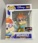 Funko Pop Disney Darkwing Duck #463 Megavolt GameStop Exclusive