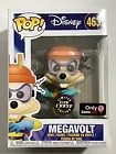 Funko Pop Disney Darkwing Duck #463 Megavolt Glow Chase, GameStop Exclusive
