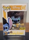 Funko POP! Disney Elvis Stitch #127 in Protector Hot Topic Exclusive