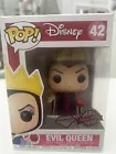 Funko Pop Disney Evil Queen Diamond Glitter 42 Boxed EC