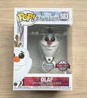 Funko Pop Disney Frozen II Olaf Diamond Glitter #583 + Free Protector