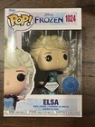 Funko Pop Disney Frozen Princess Elsa Vinyl Figure #1024 Diamond In Protector