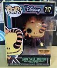 Funko Pop! Disney Jack Skellington W/Snake (Blacklight) #717 Hot Topic Exclusive