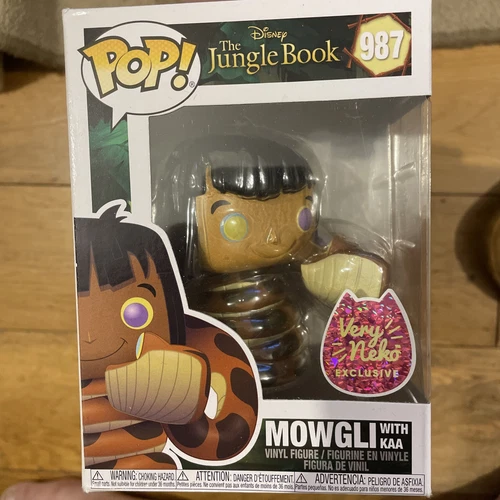 Funko Pop! Disney Jungle Book Mowgli with Kaa #987 Very Neko Exclusive