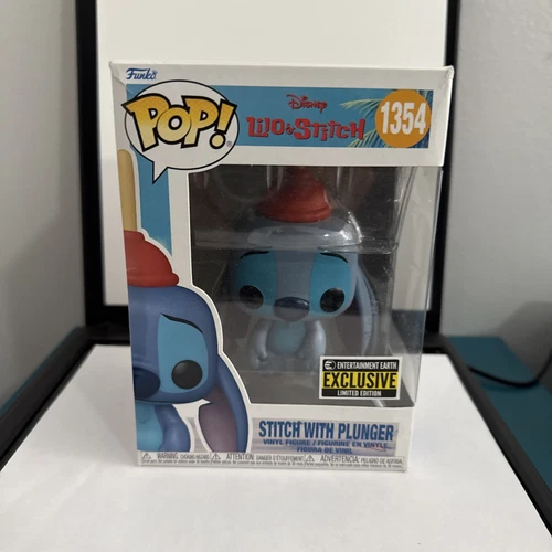 Funko Pop! Disney Lilo & Stitch #1354 Stitch with Plunger EE Exclusive