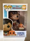 Funko Pop Disney Lilo & Stitch : LILO W/ PUDGE #1047 Vinyl Figure *Crease On Box