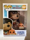 Funko Pop Disney Lilo & Stitch : LILO W/ PUDGE #1047 Vinyl Figure *Crease On Box