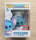 Funko Pop Disney Lilo & Stitch - Stitch As Baker #978 + Free Protector