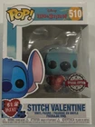 FUNKO POP ! DISNEY LILO & STITCH - STITCH VALENTINE # 510 EXCLUSIVE