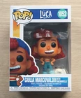 Funko Pop Disney Luca Giulia Marcovaldo With Machiavelli + Free Protector