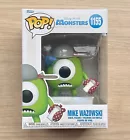 Funko Pop Disney Monsters Inc Mike Wazowski #1155 + Free Protector