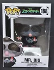 Funko Pop 'Disney' MR. BIG Vinyl Figure #188 New NRFB Zootopia Animated Vaulted