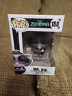 Funko Pop! Disney Mr. Big Zootopia Vaulted #188 w/ protector
