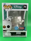 Funko Pop! Disney Nightmare Before Christmas #71 Nycc Fall Zero Glitter LE 3,000