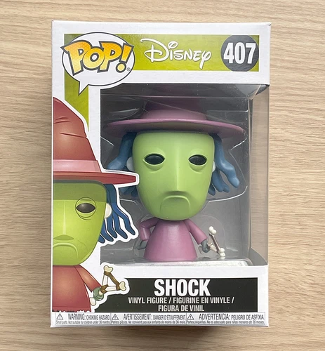 Funko Pop Disney Nightmare Before Christmas Shock #407 + Free Protector